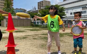 フライングディスク体験会